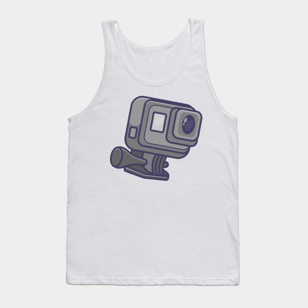 action camera Tank Top by fflat hds